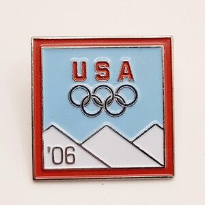 2006 USA Olympic‎ Pin Lapel Mountains